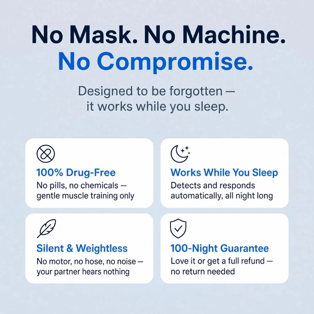 Respivea Pro — Eliminates Snoring & Sleep Apnea